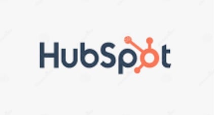 Hubspot White Log